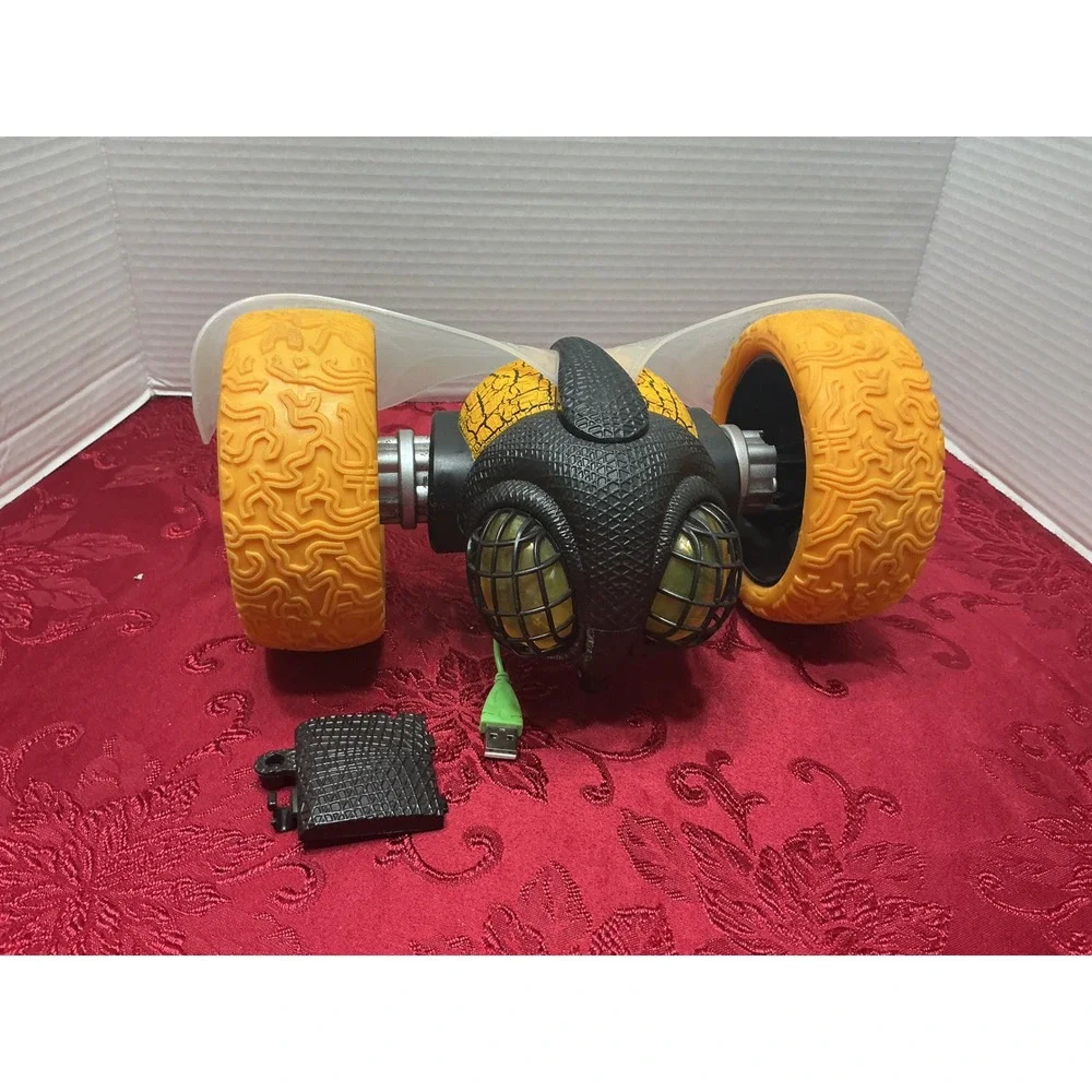 Used Bright Tumble Bee RC Car RechargeableLight Up Toy Yellow Black NoRemote